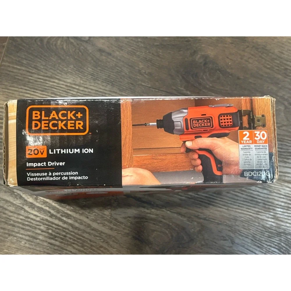 BLACK+DECKER 20V MAX* Lithium Impact Driver - BDCI20C